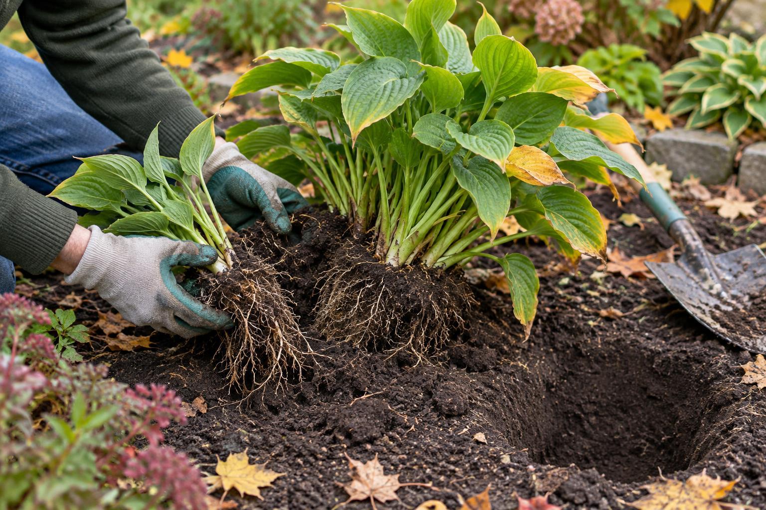 How to Divide Perennials in Fall Without Stressing the Plants