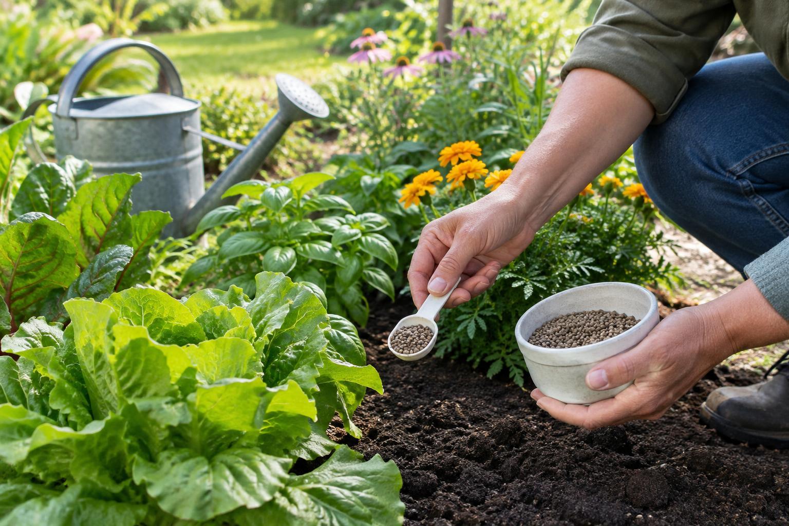 How to Fertilize Garden Plants Without Overfeeding Them